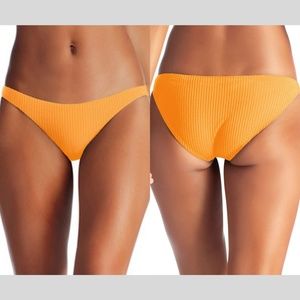 NEW $99 Vitamin A Luciana‎ Ribbed Bottom in Sunflower Yellow [SZ XS/4 ]